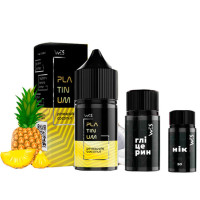 Набор для самозамеса солевой WES Platinum 30 мл (Pineapple Coconut ананас и кокос, 0-50 мг)