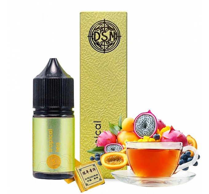 Набор компонентов для самозамеса солевой DSM TEA 30 мл (Tropical tea, Тропический чай 0-50 мг) (19109)
