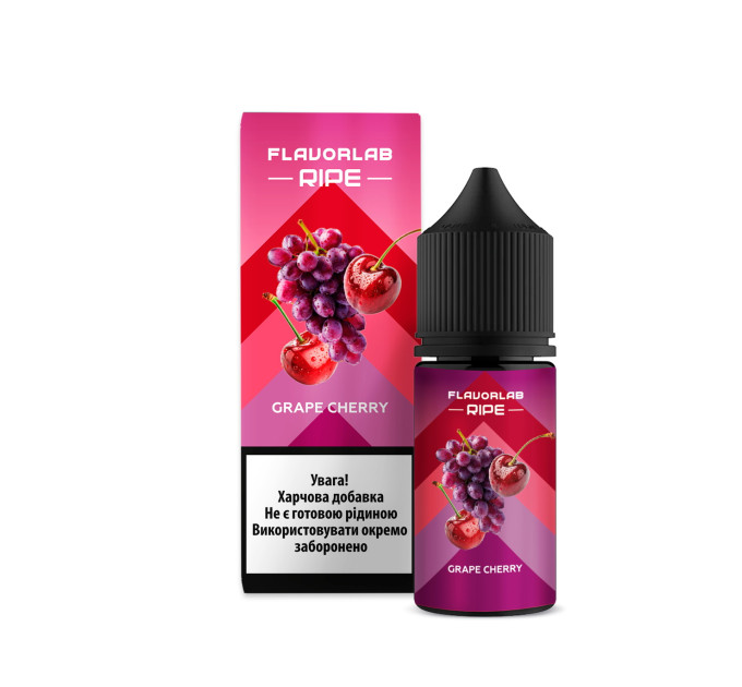 Набор компонентов для самозамеса солевой Flavorlab Ripe 30 мл (Grape Cherry, Виноград с вишней 0-50 мг) (19481)