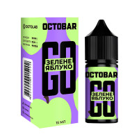 Набор компонентов для самозамеса солевой Octobar GO 30 мл (Зеленое яблоко, 0-50 мг)