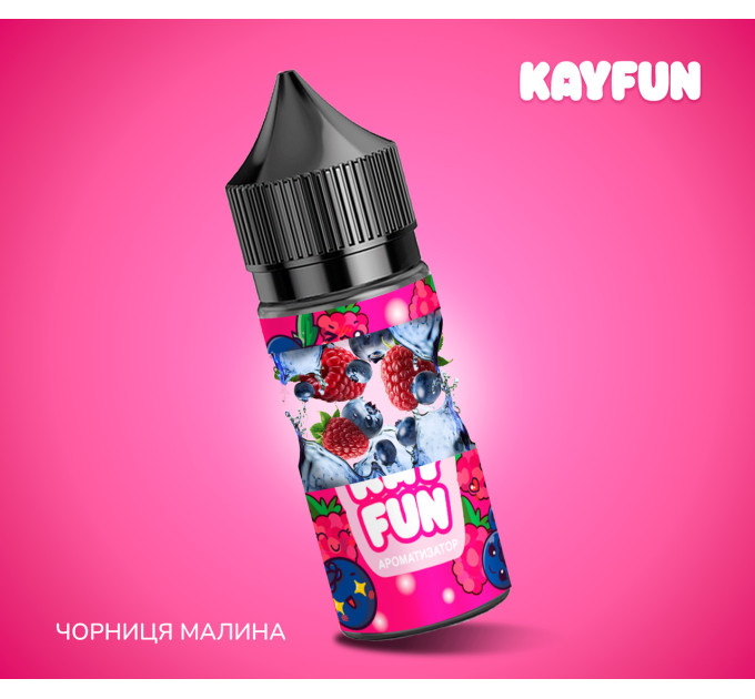 Набор компонентов для самозамеса солевой заправки Flavorlab Kayfun 30 мл (Черника Малина, 0-50 мг) (18715)