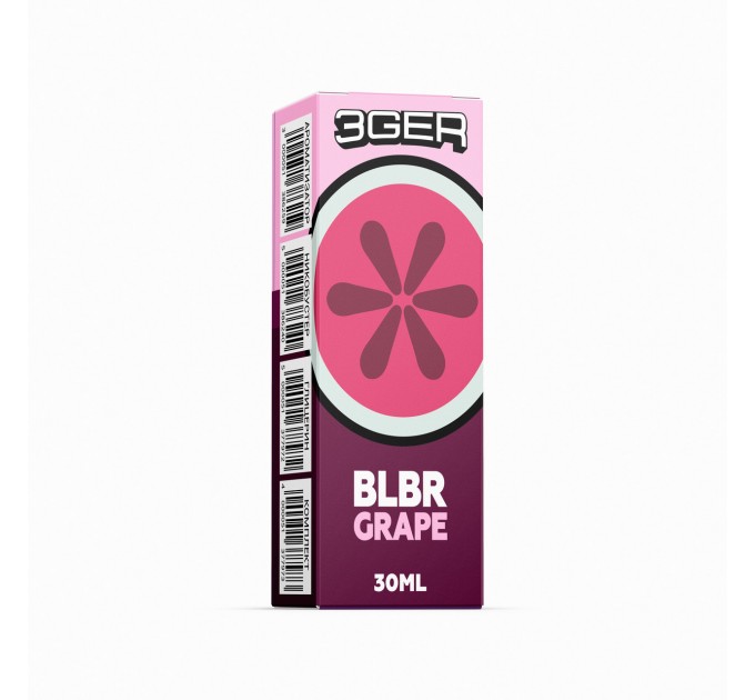 Набор компонентов заправки для самозамеса на солевом никотине 3GER 30 мл (Blackberry Grape, 0-50 мг) (15570)
