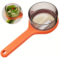 Нож для чистки овощей и фруктов Splash proof storage paring knife (Orange)
