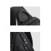 Однолямочный рюкзак через плечо Bange BG-7566 7л Сумка-слинг с USB-разъемом (Black) (19367)