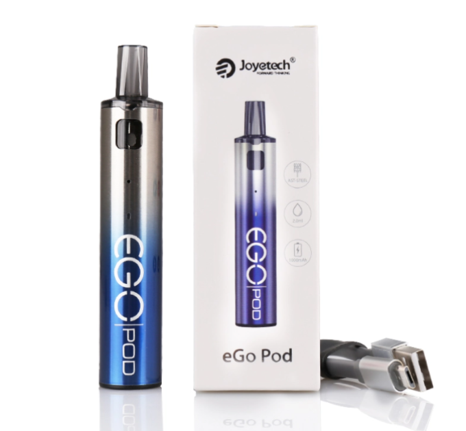 Под-система Joyetech eGo Pod AST Version 1000mAh 2ml Оригінальний комплект (Сапфіровий синій) (11646)