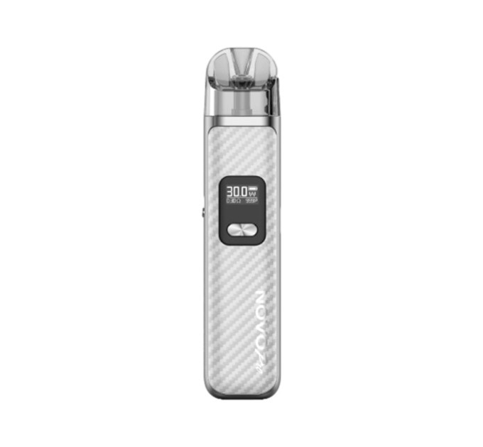 Под-система SMOK Novo Pro 30W Pod 1300mAh 3ml Оригінальний комплект (Срібний карбоновий волокно) (16779)