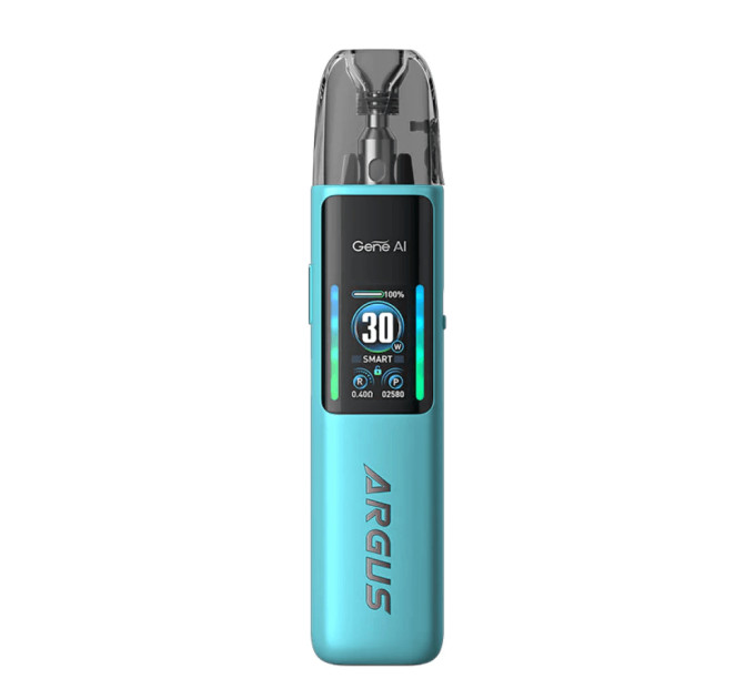 Под-система VOOPOO Argus G2 30W Pod 1000mAh 3ml Оригінальний набір (Ірисовий синій) (15840)