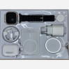 Подарочный набор гаджетов DT1000 6 в 1 Смарт-часы SmartWatch Ultra, наушники, павербанк (Вcе White, часы Silver Black) (18573)