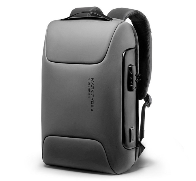 Рюкзак городской Mark Ryden 9116 21л с кодовым замком и USB (Gray) (17584)