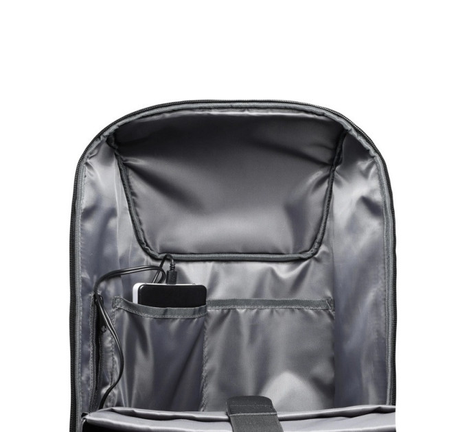 Рюкзак городской Mark Ryden 9116 21л с кодовым замком и USB (Gray) (17584)