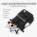 Рюкзак городской Tigernu T-S8511 тонкий офисный с отсеком для ноутбука до 14'' 12л (Black) (19395)