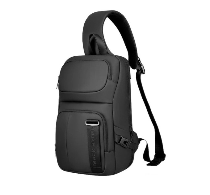 Рюкзак городской с одной лямкой Mark Ryden 7633 12л (Black) (17597)