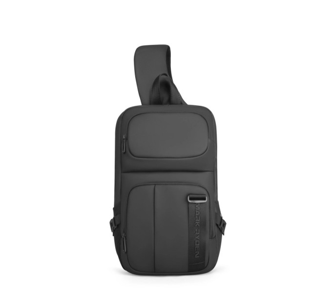 Рюкзак городской с одной лямкой Mark Ryden 7633 12л (Black) (17597)