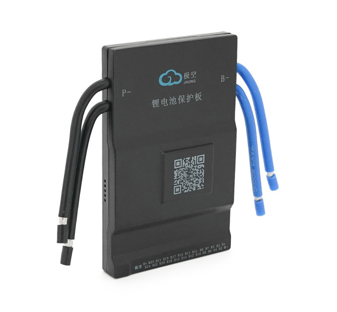 Смарт плата с активним балансиром BMS JiKong JK-BD6A24S20P 7S-24S / 20V-100V / 200A Интеллектуальный контроллер управления аккумулятором LiFePO4, Li-ion, LTO (19793)
