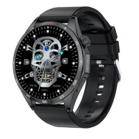 Умные смарт-часы LEMFO GTS4-Y11 Original силиконовый ремешок (Black Black)