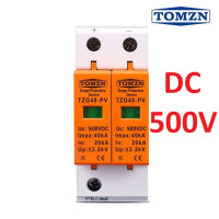 Устройство защиты от импульсных перенапряжений DC TOMZN TZG40-PV 2P 20–40kA 500V ограничитель перенапряжения 2х полюсний