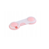 Замок на мебель защита от детей 9,5см (White Pink) (17697)