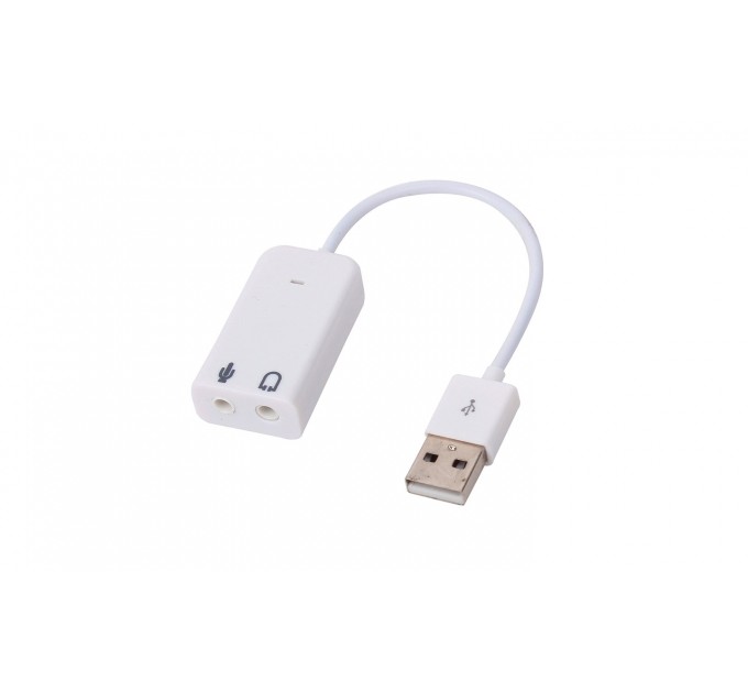 Звуковая карта 7.1 USB QTS-005A (White) (16162)