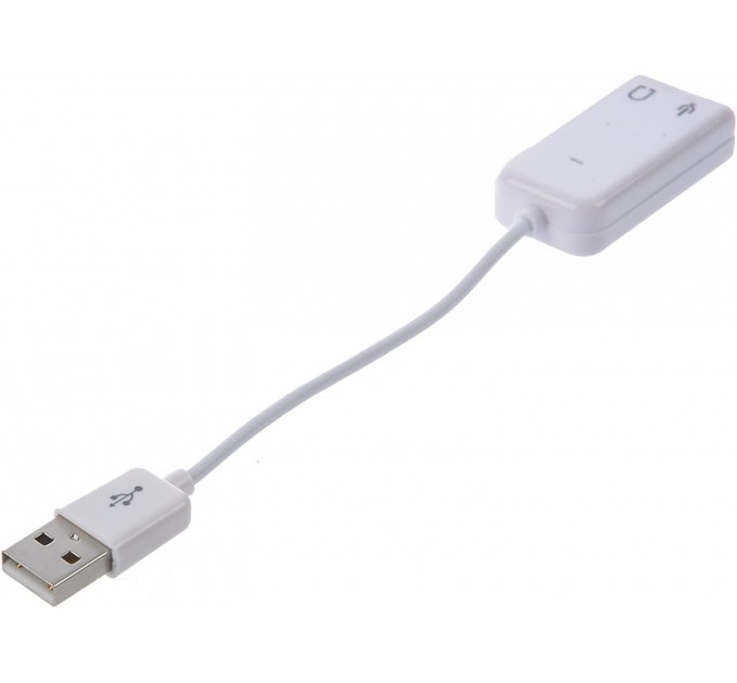 Звуковая карта 7.1 USB QTS-005A (White) (16162)