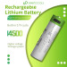 Аккумулятор 14500 Smartoools 700 mAh 3.7V с встроенной зарядкой Type-C (19566)