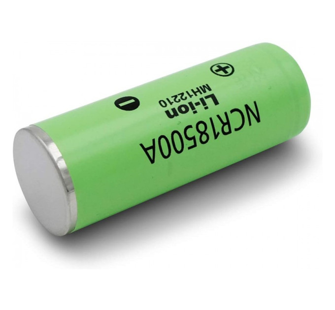 Аккумулятор 18500 Panasonic NCR18500A 1900 mAh литиевый (3.8А) (18852)