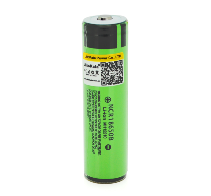 Аккумулятор 18650 LiitoKala 34B-PCB 3400 mAh литий-ионный Li-Ion с платой защиты 8А, 3.7V (19309)