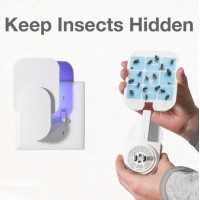 Автоматична електрична УФ пастка Usams Multi-Insect для мух і комарів (White)