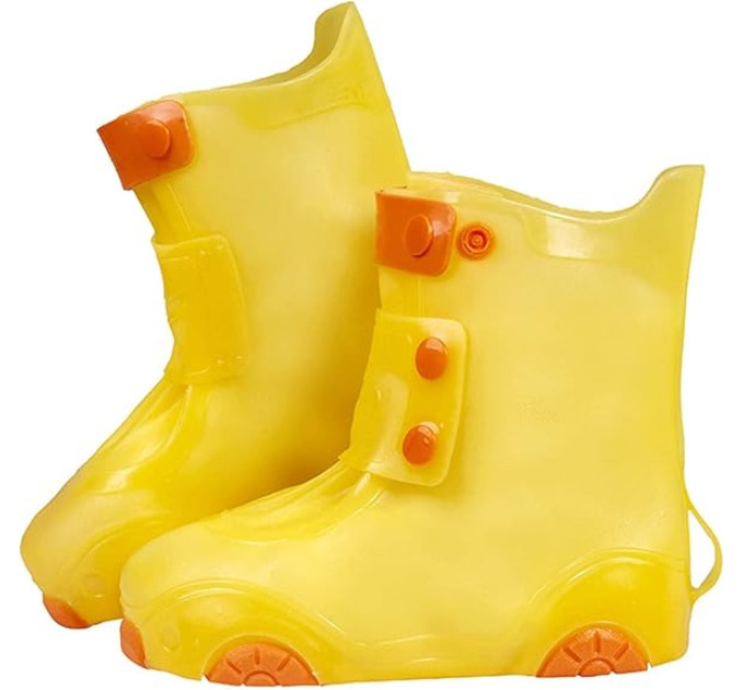Бахилы детские на обувь ПВХ H003 L 30-31 (Yellow) (17571)