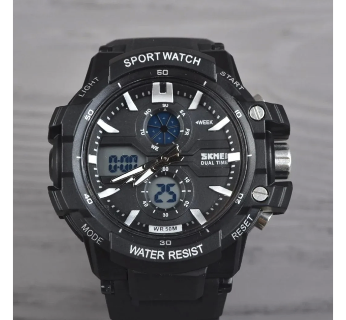 Часы наручные Skmei 0990 Original (Black, 0990BK) (17099)