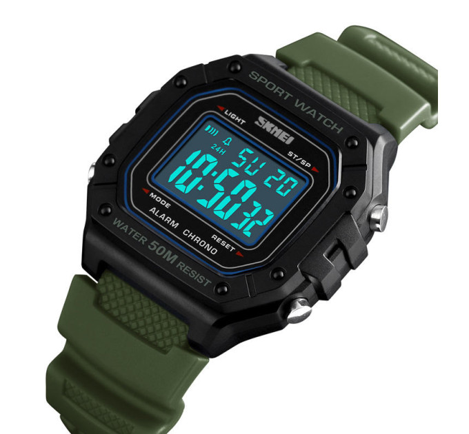Часы наручные Skmei 1496 Original (Army Green, 1496AG) (17143)
