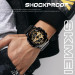 Часы наручные Skmei 1688 Original (Black Gold, 1688BKGD) (17159)