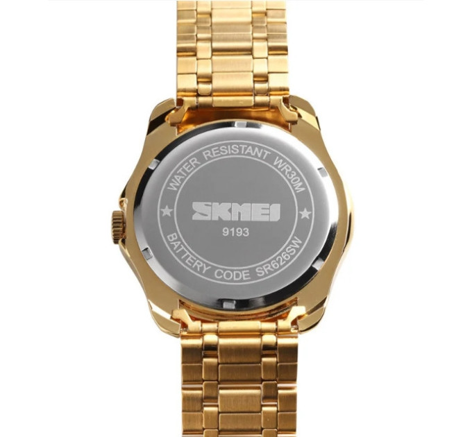 Часы наручные Skmei 9193 (Gold Black, 9193GDBK) (18395)