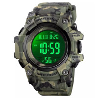 Часы наручные мужские Skmei 1552 Original (Camouflage Green, 1552CMGN)