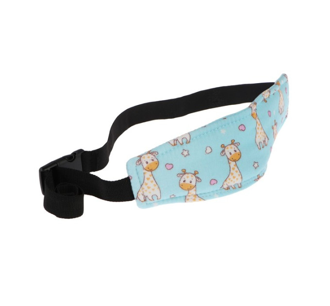 Держатель головы ребенка в автокресле LVR 027 повязка-фиксатор для сна (Blue) (18995)