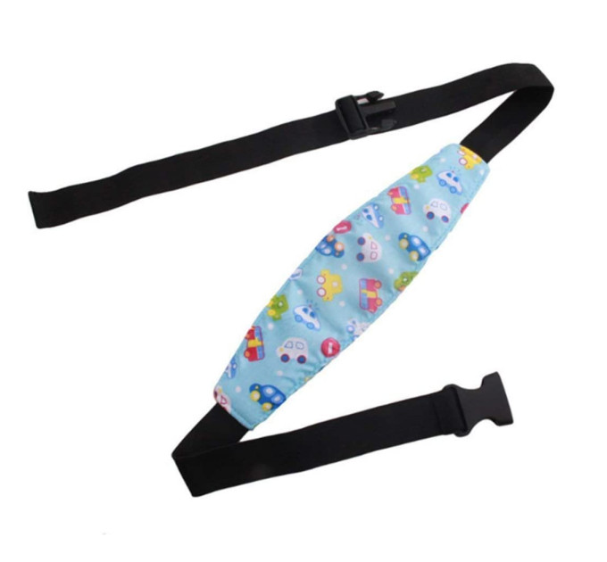 Держатель головы ребенка в автокресле LVR 027 повязка-фиксатор для сна (Blue) (18995)