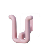 Держатель настенный для обуви LVR 003 с наклейкой (Pink)