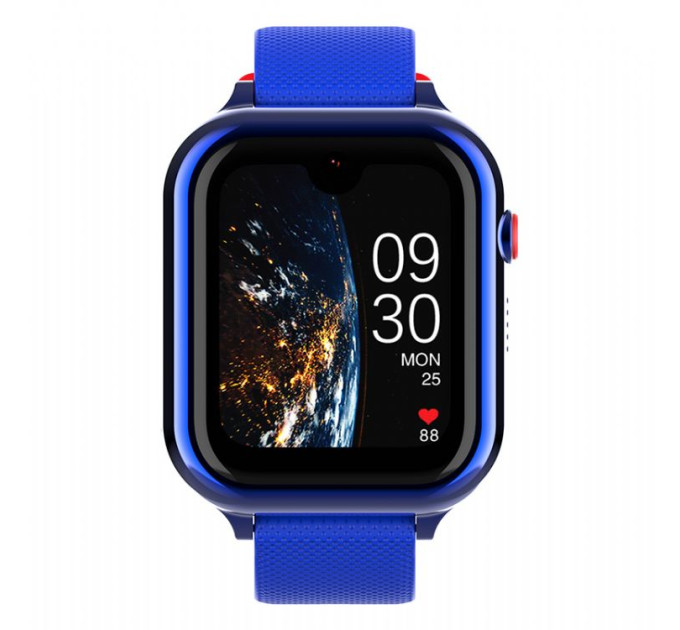 Детские смарт-часы Wonlex KT38 Original часы-телефон с видеозвонком GPS WI-FI и SIM-картой (Blue) (19134)