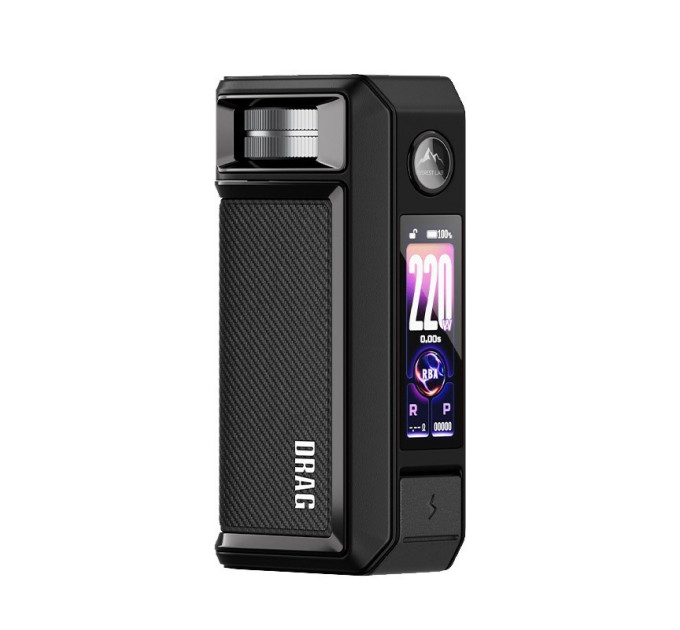 Электронная сигарета Voopoo Drag 6 220W 4400mAh with Uforce-X Tank 2 5ml Original Kit (Black) (19204)