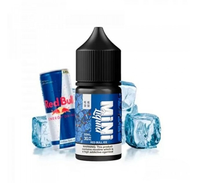 Рідина для POD систем Mini Liquid Salt Red Bull Ice 30 мл 50 мг (Енергетик із холодком)