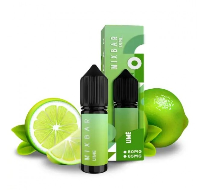 Рідина для POD систем Mix Bar Lime 15 мл 65 мг (Лайм)