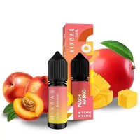 Жидкость для POD систем Mix Bar Peach Mango 15 мл 65 мг (Персик манго)