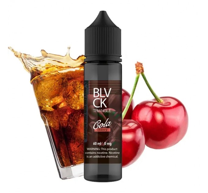 Жидкость для электронных сигарет Black Triangle Cola Cherry 60 мл 3 мг (Вишневая кола)