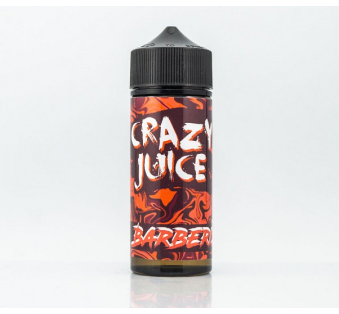 Жидкость для электронных сигарет Crazy Juice Barberis 120 мл  0 мг (Барбарисовый леденец)