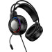 Игровые наушники проводные Borofone BO112 Геймерская гарнитура с микрофоном и RGB подсветкой (Black) (19253)