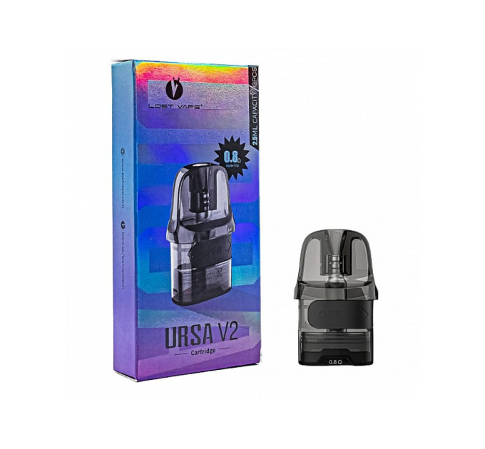 Картридж Lost Vape Ursa V2 2.5ml Original Coil (0.8 Ом) (16772)