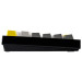 Клавиатура механическая AJAZZ AK820 Moon Switch / с подсветкой RGB / Раскладка 75% (Gray White Yellow) (19570)