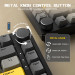 Клавиатура механическая AJAZZ AK820 Moon Switch / с подсветкой RGB / Раскладка 75% (Gray White Yellow) (19570)