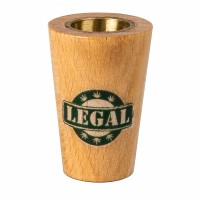 Колпак для курения деревянный 3,5см №1 (Legal)