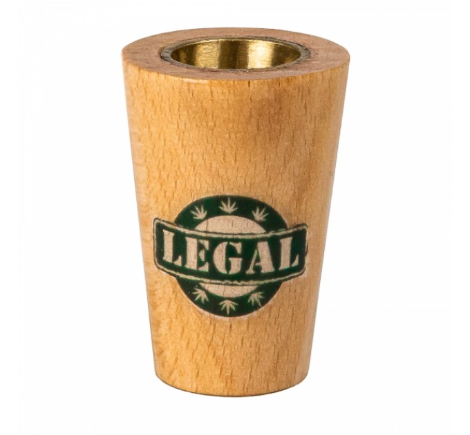 Колпак для курения деревянный 3,5см №1 (Legal) (15687)