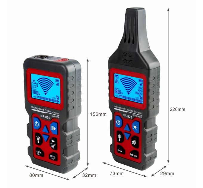 Многофункциональный кабельный тестер Noyafa NF-826  (18674)